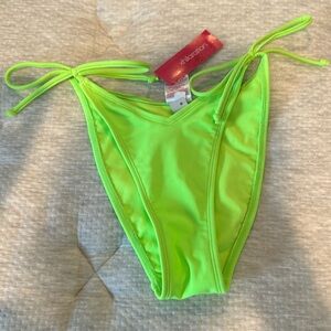 New with Tags Green bikini bottom (cheeky) size S (0-2)